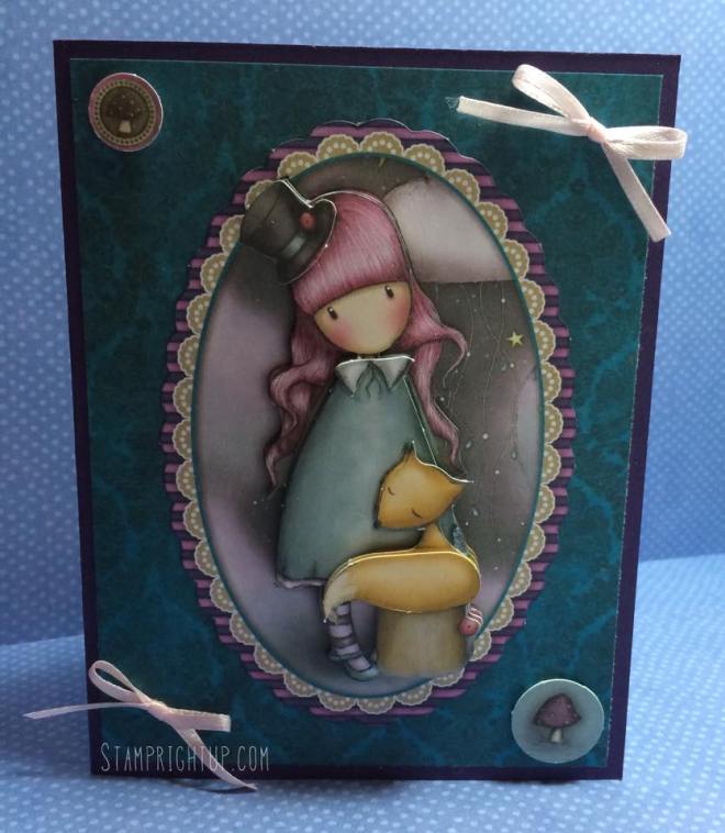 Gorjuss_Santoro_Decoupage Card_Victoria_Shabby Chic_Wendie Bee_Stamp Right Up_1