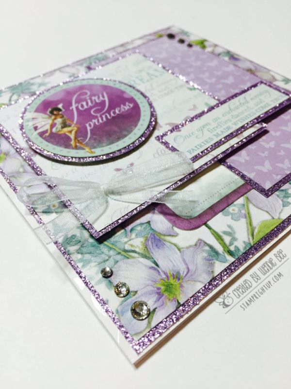 Kaisercraft Fairydust_Card_Wendie Bee_Stamp Right Up