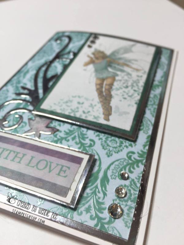 Kaisercraft Fairydust_Card_Wendie Bee_Stamp Right Up