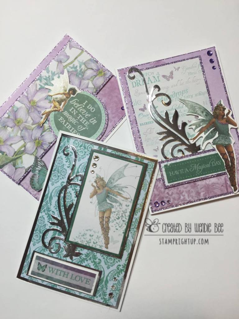 Kaisercraft Fairydust_Card_Wendie Bee_Stamp Right Up