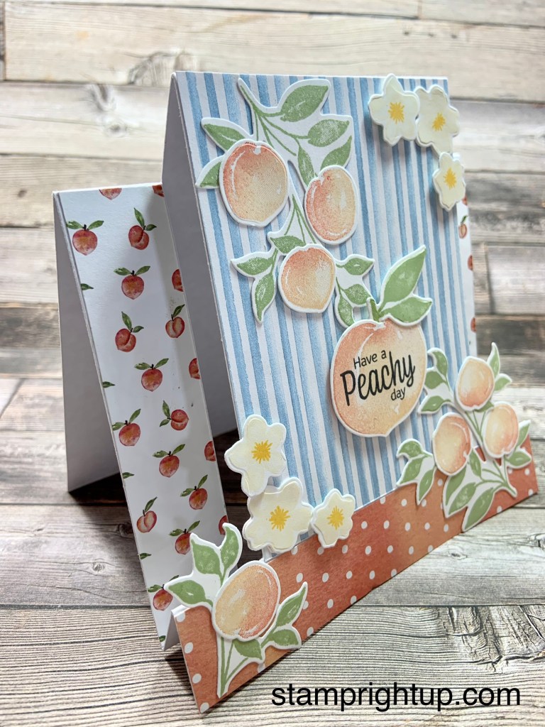 Stampin Up Sweet As A Peach by Wendie Bee Stamp Right Up